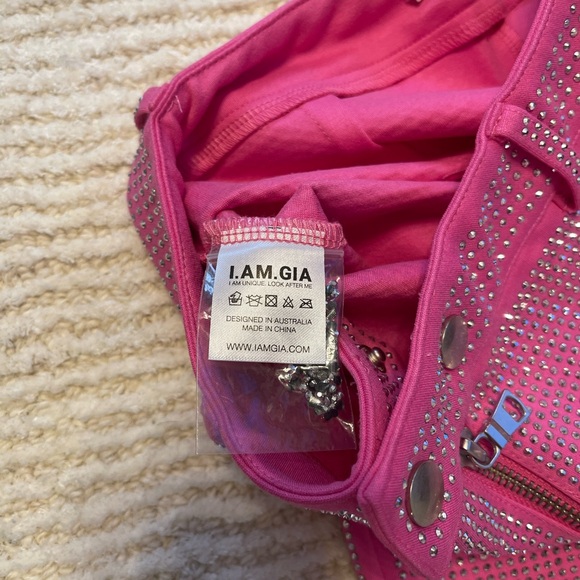 I.AM.GIA Pink Glitter Pantsuit - Picture 10 of 16